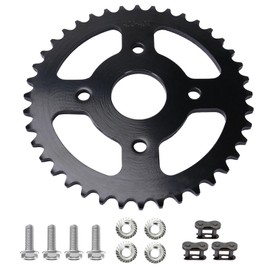 Mini Bike Sprocket 40/41/420 Chain 40T Tooth 40mm Bore Replacement for Coleman CT200U CT200U-EX BT200X Mini Bike Go-Kart Baja Warrior Massimo MB165 200 Predator196cc 200cc 6.5hp Go Kart Parts.