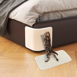 Cat Scratching Mat, Sisal, Non-Slip, Natural, Durable, Scratching Board, Protects Furniture, Wall Scratching Board, Sofa, Scratching Board, Wall Scratching Protection, Scratching Corner Protection for