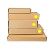 PARLAIM 3/4 Inch Roll Color Coding Labels 1000 per Roll