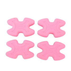 4pcs Bow Limb Dampener Wear Resistant Rubber Reducing Noise Vibration Compound Bow Limb Stabilizer Silencers Pink