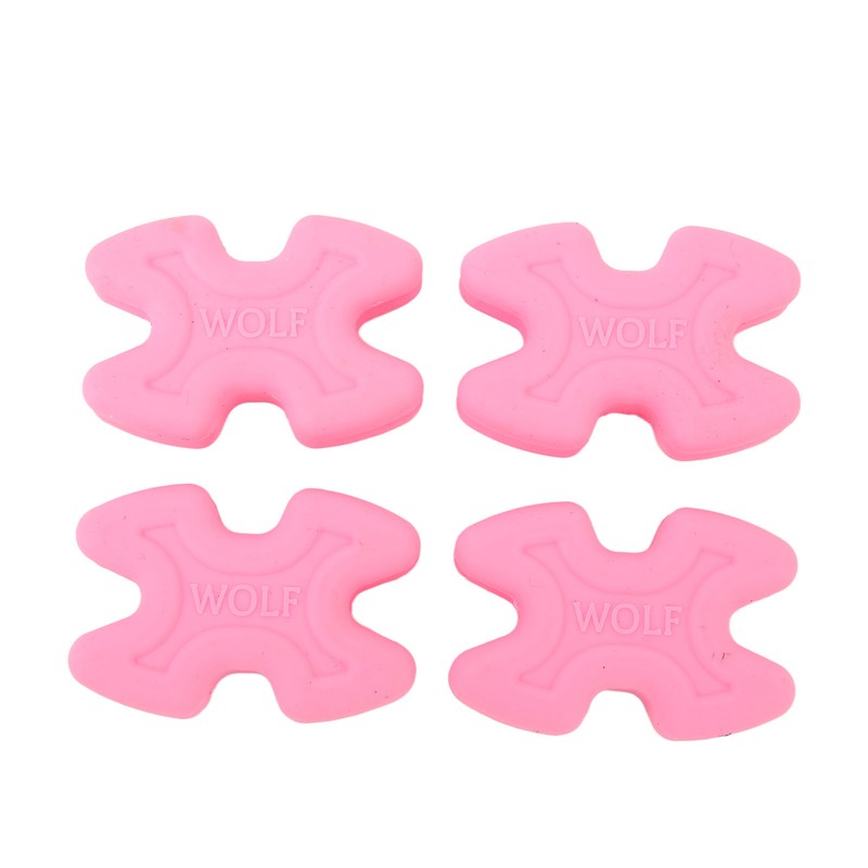 4pcs Bow Limb Dampener Wear Resistant Rubber Reducing Noise Vibration