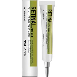 Crema Facial con Retinal Hidratante, Crema Ligera de Uso Diario con Textura Suave, Hidratante Facial en Tubo para Piel Seca y Normal, 15g (1pc)
