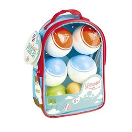 Vintage Vintage4061 7 cm "La Petanque" Traditional Balls with Stripes in a Bag (6-Piece)