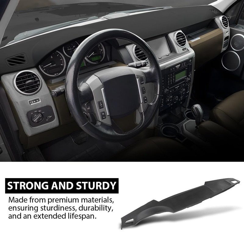 G-PLUS Dashboard Dash Cover Compatible with 2005-2008 LR3 SE HSE/2005-2009
