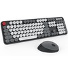 Wireless Keyboard and Mouse, KOOTOP Cute Keyboard and Mouse, 2.4G