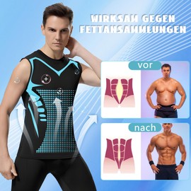 2025 New Version Ionic Shaping Vest, Pack of 2 Ionic Shaping Men's Comfortable and Breathable Ice Silk Fabric for Men, Black and White