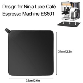 Sliding Pad Mat for Ninja Luxe Cafe Espresso Machine ES601 | Smooth Glide with Anti-Slip Base | Includes Hanging Strap