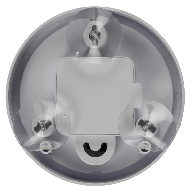 Kienzle Bathroom Clock 14 cm with Quartz Movement, Hygrometer and