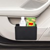Joyan Car Trash Bin, Foldable Leather Car Trash Can, Dustbin