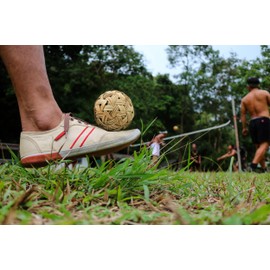 Juggle Pro Chinlon Ball Sepak Takraw RATTANBALL Diameter Size 10 cm