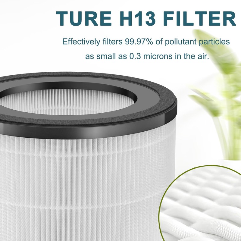 Can-Meageren Filter Replacement Compatible with Greentech Environmental Active HEPA+ Room