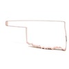 Oklahoma State Copper Cookie Cutter