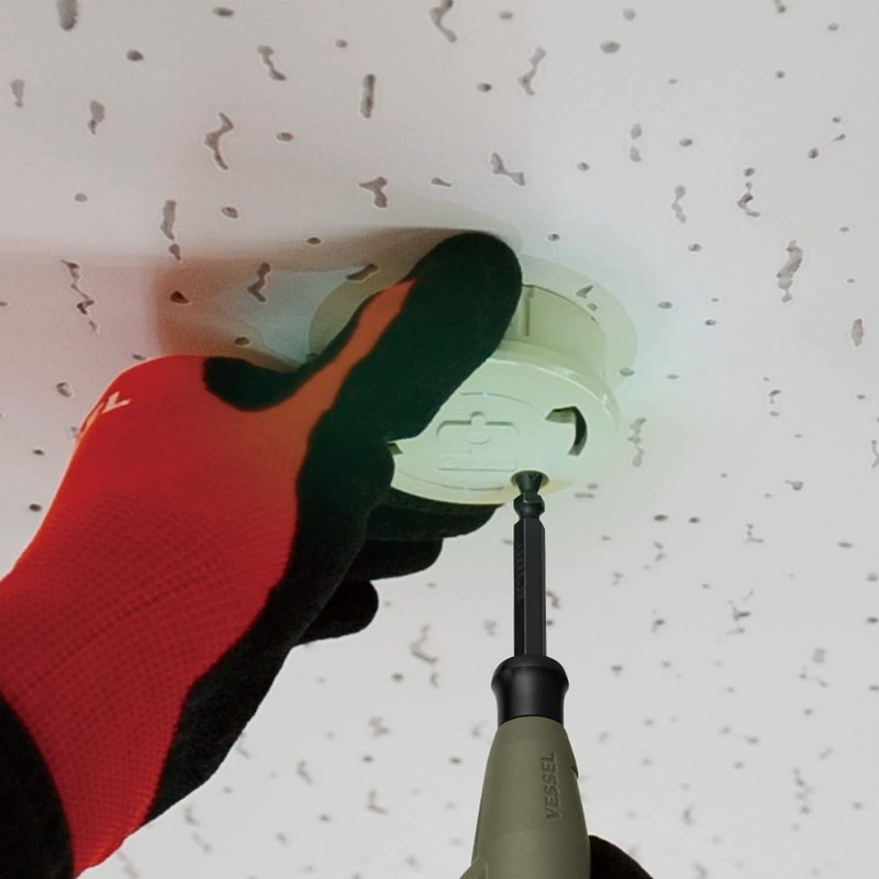 Vessel Electric Ball Grip Driver, Limited Color (Dull Green), Includes