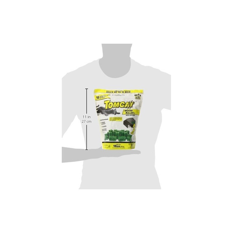 MOTOMCO Tomcat Refill Mouse Killer, 16-Ounce