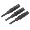 ViaGasaFamido Impact Socket Adapter Set 1/4" Magnetic Impact Socket Bit