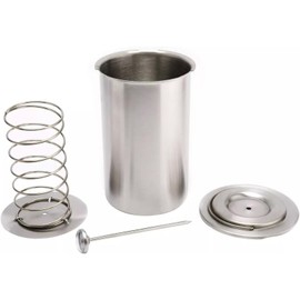 Meat Press Maker Stainless Steel Ham Press Maker Cooker with Thermometer for Making Healthy Homemade Sandwich Deli Meat