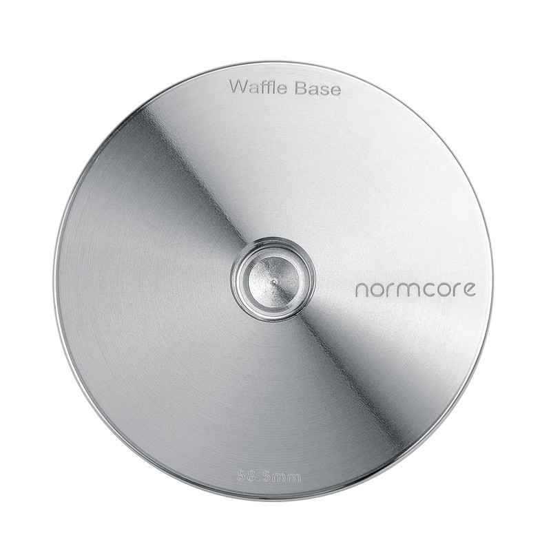 Normcore 58.5mm Replacement Tamper Waffle Base, 304 Stainless Steel, Fits
