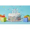 PARENCE - Set di 24 candeline di compleanno con 12