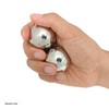 Top Chi 1.6 Inch Stainless Steel Chiming Baoding Balls with