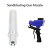 Metal Sandblasting Gun Nozzle 1/4 NPT Intake Sandblaster Nozzle Replacement