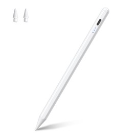 ORIA Stylus Pens for i Pad, Active Pencil for i Pad, USB Rechargeable Stylus Pens with Power Indicator, High Sensitivity, Compatible with i Pad 8th/7th/6th/i Pad Air 4th/3rd/i Pad Pro