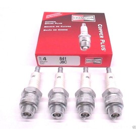 Champion 4 Pack Genuine J8C Spark Plug Copper Plus 841