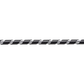 Sanwa Supply CA-SP4BKN2 Cable Ties (Spiral, 6.6 ft (2 m), Inner Diameter 0.16 inches (4 mm), Black