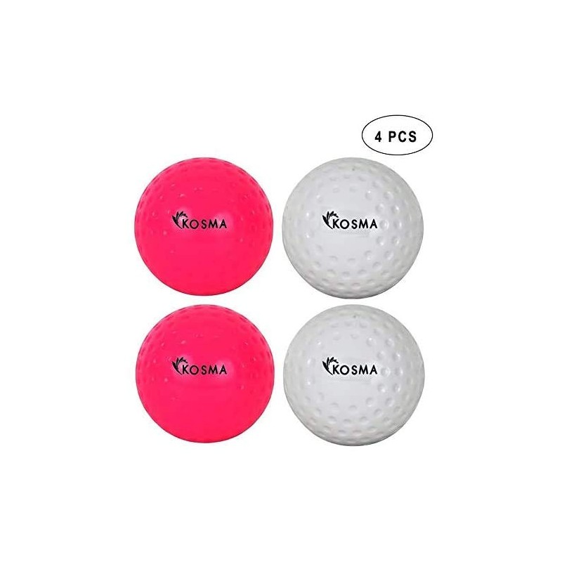 Kosma Set of 4 Dimple Hockey Ball | Outdoor Sports