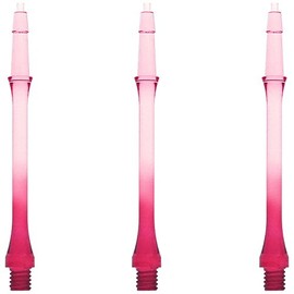 Harrows Click Shaft Shaft Slim Medium Deep Pink Gradient