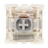 45Pcs Mechanical Keyboard Switches Waterproof Backlight Silent Linear Mechanical Key