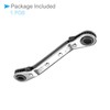 CoCud Double Offset Box End Reversible Ratchet Wrench SAE 1/4"