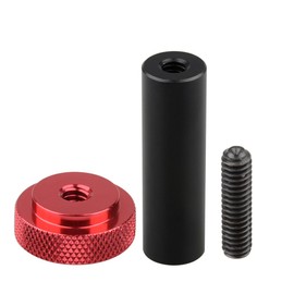 'Camvate 15 mm Rod Microphone Holder with 1/4-20 Threaded Hole on Top 2 Inch Length)