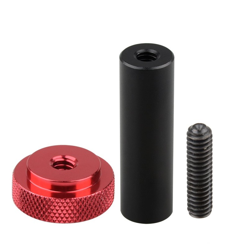 'Camvate 15 mm Rod Microphone Holder with 1/4-20 Threaded Hole