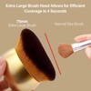 Tressora Extra Large Makeup Brush for Self-Tanner, Leg Makeup &