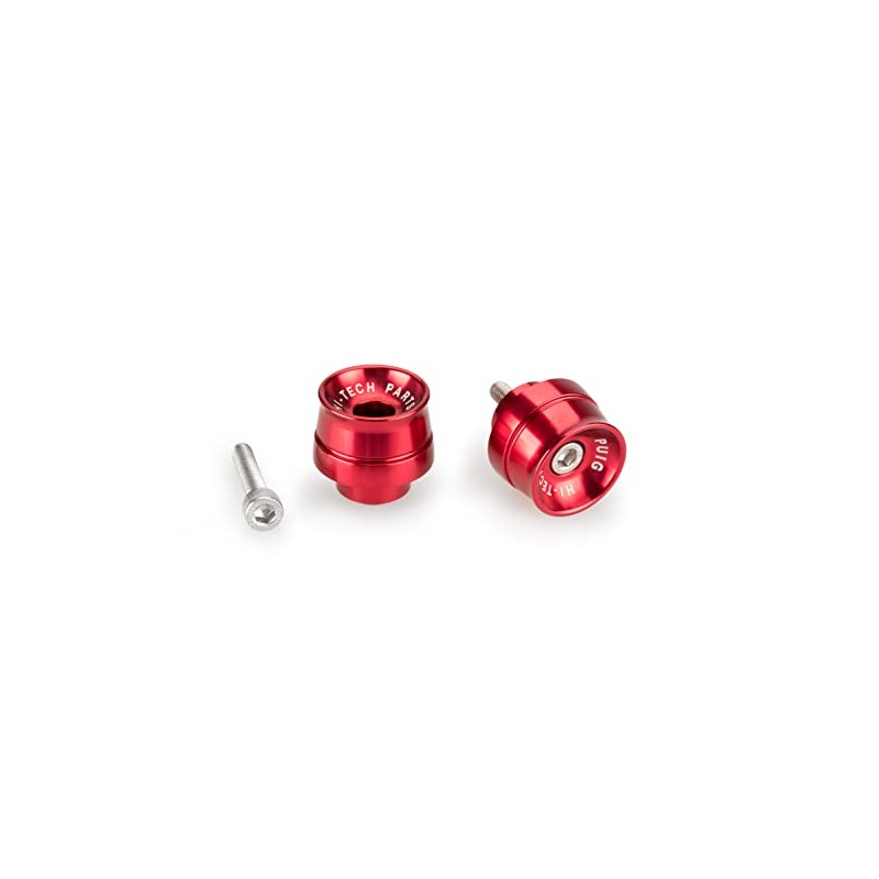Puig 21020R Speed Handlebar Ends for Honda Red