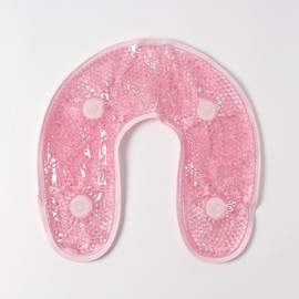 Softgel shoulder cold and hot pack (pink) hot and cold pack gel pad