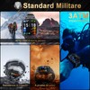 Men's Bluetooth Military Rugged Outdoor Smartwatch 1.96 Inches HD Fitness