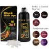 Champú Tinte Café 3 En 1, Champú Herbal Fórmula de