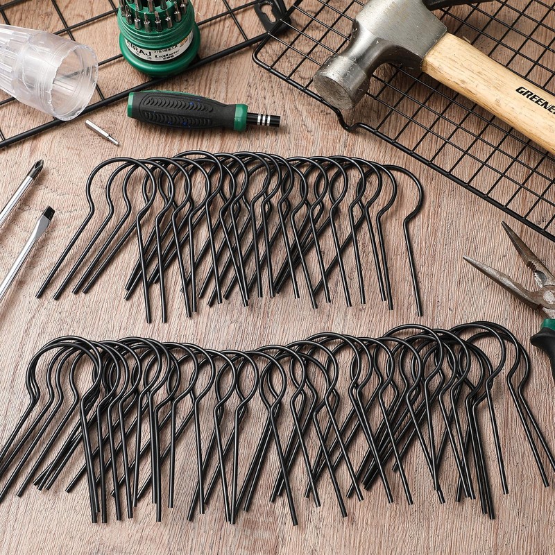 Blulu 80 Pack 1 5/8" Od Ez Preformed Twist 8