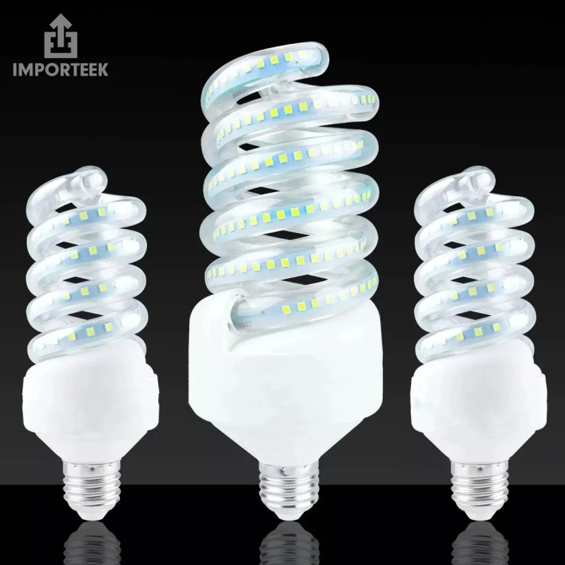 Importeek 15pz Foco Bombilla Lampara Luz Led Iluminacion Ahorrador 9w
