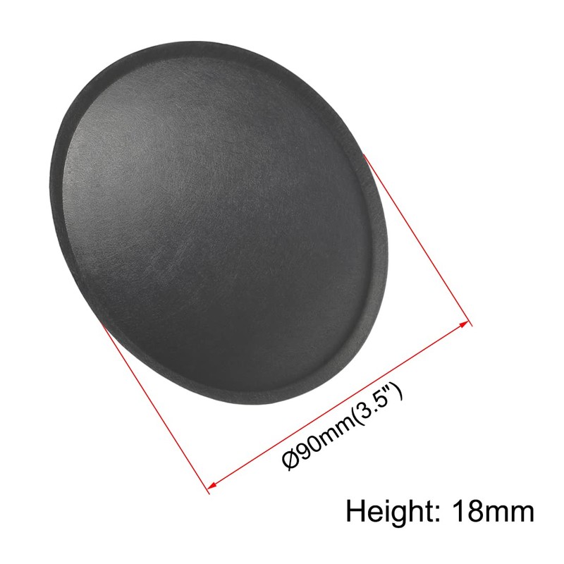 sourcing map Speaker Dust Cap Cover for Subwoofer Paper Spool