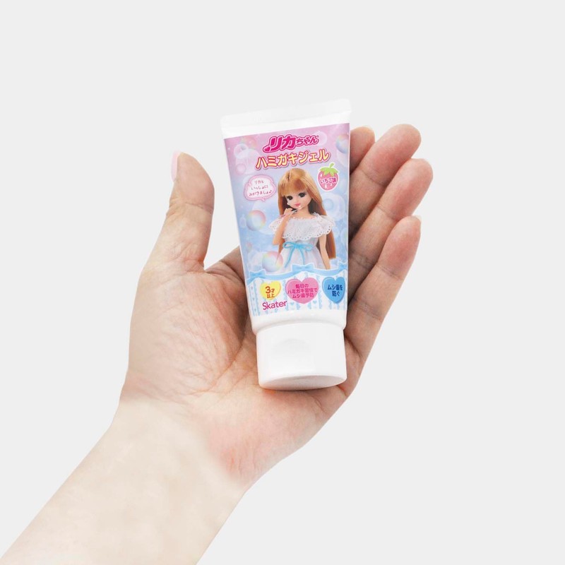 Skater ZHJ1-A Toothpaste Gel, 1.8 oz (50 g), Strawberry Flavor,