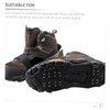 minkissy Climbing Shoes Grippers Studs Anti-Slip Crampon Winter Boot Ice