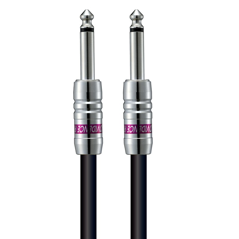 Providence LE501 30cm S/S Plug (Straight/Straight) Black