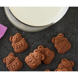 Mini Bear Chocolate Graham Cookies, 1oz, 10 Snack Packs, On the Go, School Friendly, Nut Free, Great Kids Snack Snacking Dessert Food Treat, 1 Value Pack