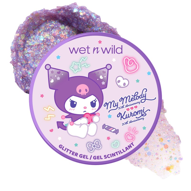 wet n wild My Melody and Kuromi Glitter Gel -