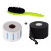 Barbers 2 Rollos Papel Cuello + Cepillo Limpiador Barbería