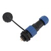 2Pcs SD16 IP68 Waterproof Aviation Connector SD16 Female Plug Male