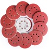 Sruhrak Pack of 70 Sanding Discs 125 mm Velcro Sandpaper