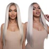 The Serena - Light Ash Blonde Sleek and Straight Lace